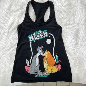 Disney Lady and the Tramp Tank Top